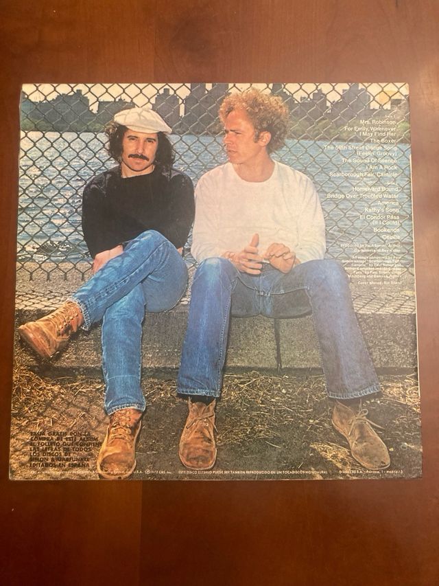 Vinilo Simon y Garfunkel. Greatest Hits.
