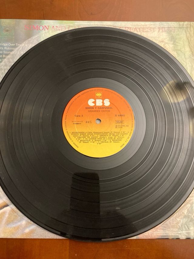 Vinilo Simon y Garfunkel. Greatest Hits.