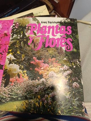 Libro gran enciclopedia  plantas y flore