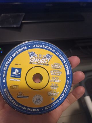 3,2,1 puffi racing ps1 PlayStation 1