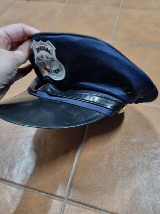 Gorras disfraz policía 