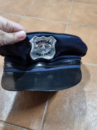 Gorras disfraz policía 