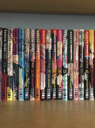 Manga Kaguya-sama, Love is war, tomos 1 al 17