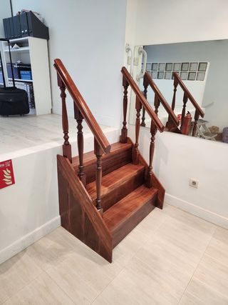 Fabricación escaleras en madera