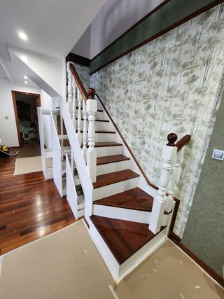 Fabricación escaleras en madera