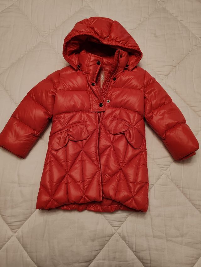 Giubbotto rosso bimba 24 mesi marca ADD piumino