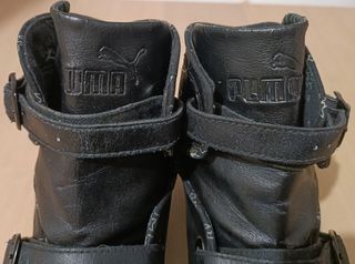 Botas vintage marca PUMA de piel