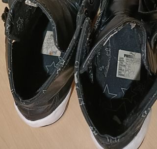 Botas vintage marca PUMA de piel