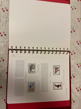 ALBUM DE SELLOS 1992-1993-1994 Y 1995