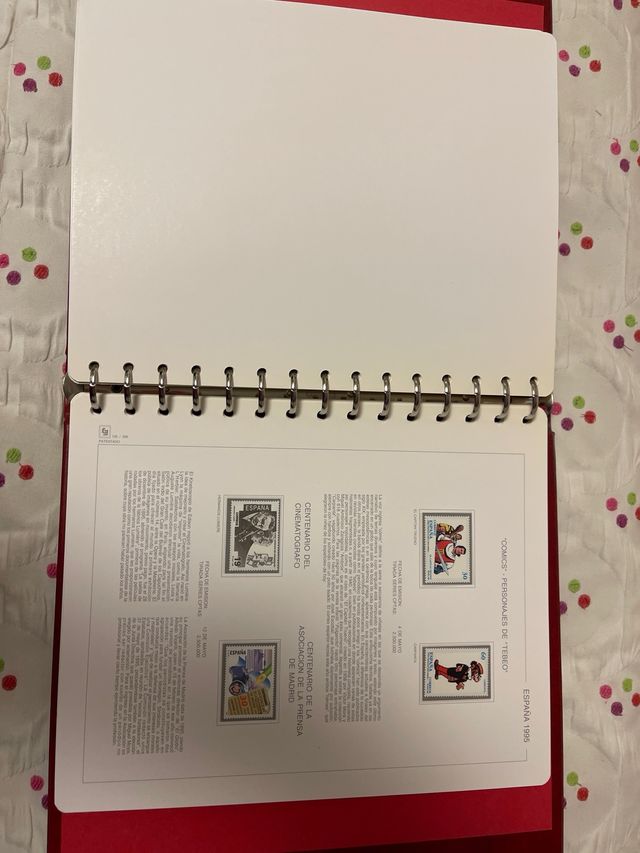 ALBUM DE SELLOS 1992 A 1995