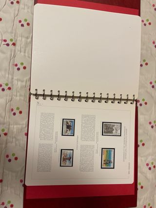 ALBUM DE SELLOS 1992-1993-1994 Y 1995