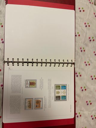 ALBUM DE SELLOS 1992-1993-1994 Y 1995