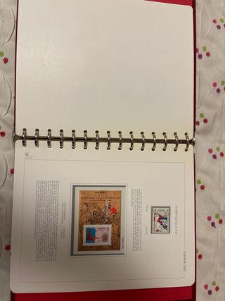 ALBUM DE SELLOS 1992-1993-1994 Y 1995