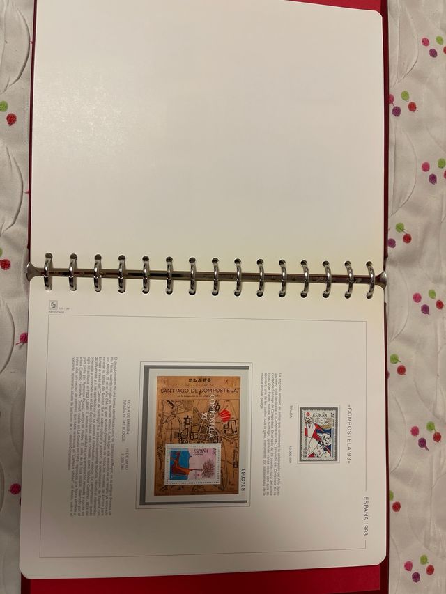 ALBUM DE SELLOS 1992 A 1995