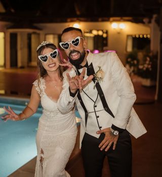 Traje de novio blanco boda