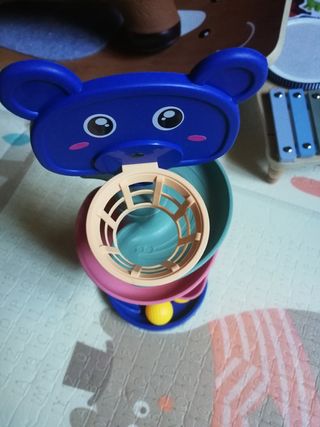 Juguete Montessori Rampas 4Bolas Espiral