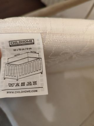 Cuna colecho + colchón