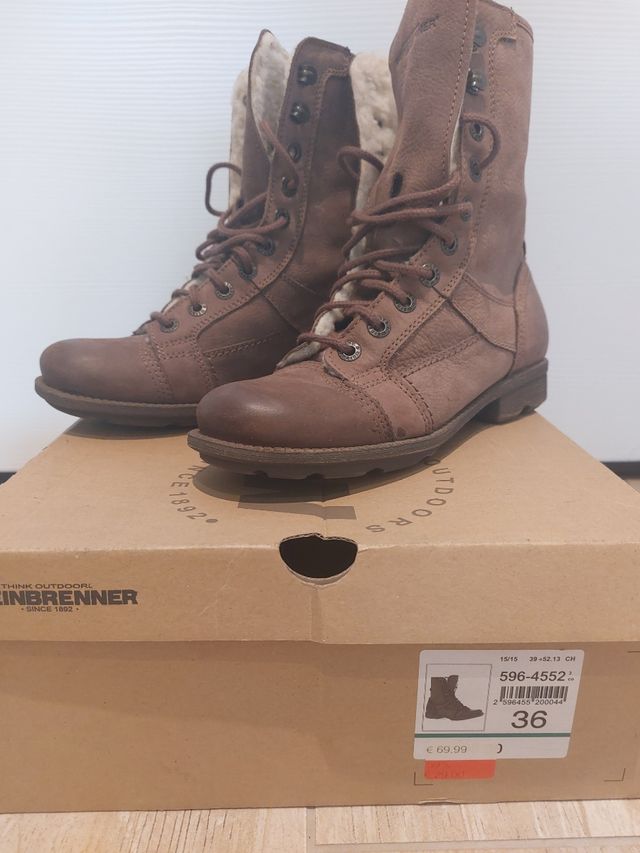 Scarponcini con pelo donna WEINBRENNER