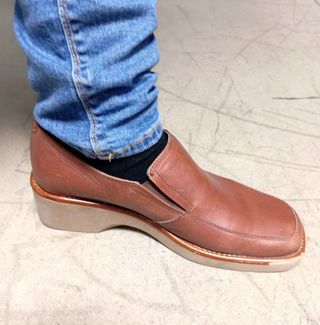 Mocasines zapato de mujer piel