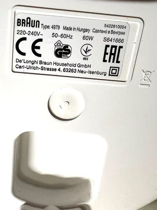 Exprimidor eléctrico BRAUN