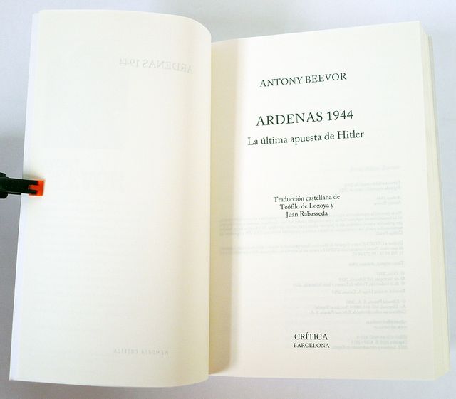 Ardenas 1944: LA ÚLTIMA APUESTA DE HITLER