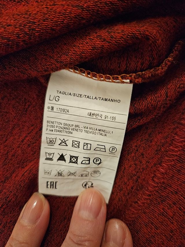 Maglia collo alto Benetton