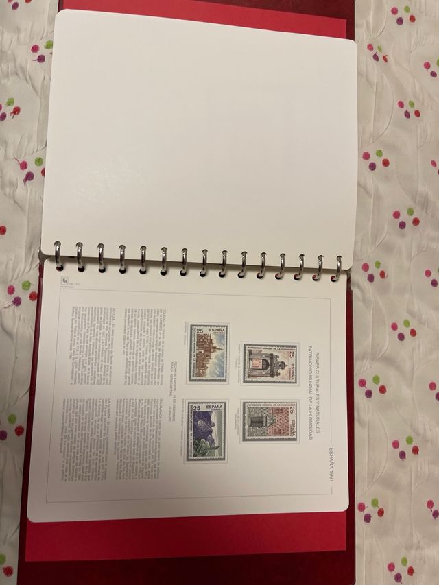 ALBUM DE SELLOS 1988 A 1991