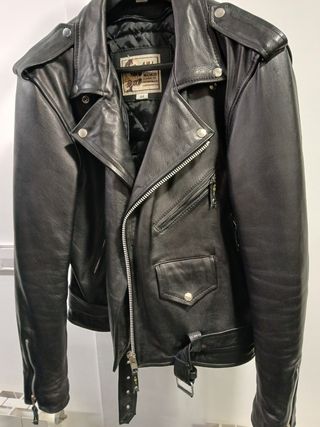 Cazadora de cuero Ami