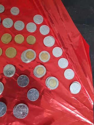 Monete in Lire italiane dal 1953 al 1998 