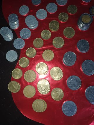 Monete in Lire italiane dal 1953 al 1998 