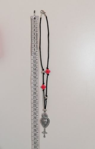 Collana con ciondolo sacro cuore