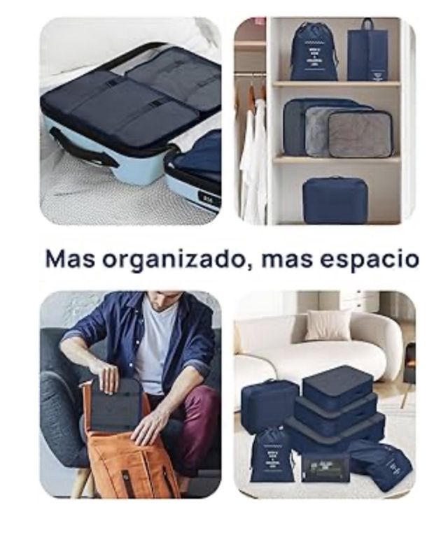 Organizador Maleta 8 Piezas