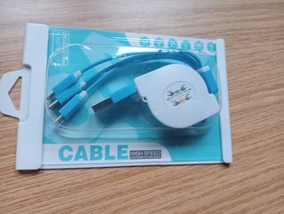 Cable con adaptadores