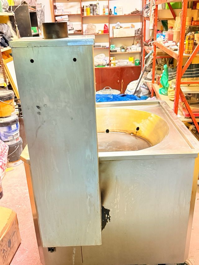 Freidora de churros de gasoil