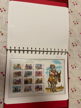 ALBUM DE SELLOS 1996/1997 Y 1998