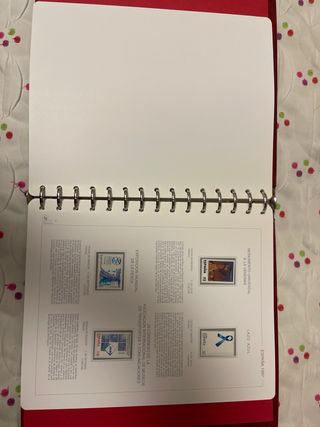 ALBUM DE SELLOS 1996/1997 Y 1998