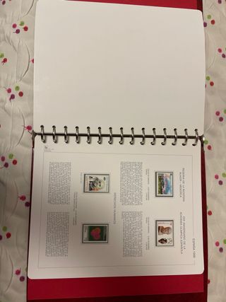 ALBUM DE SELLOS 1996/1997 Y 1998