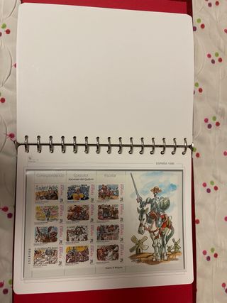 ALBUM DE SELLOS 1996/1997 Y 1998
