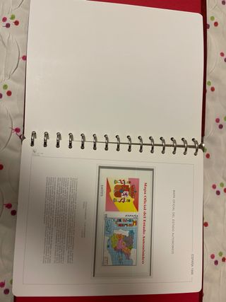 ALBUM DE SELLOS 1996/1997 Y 1998