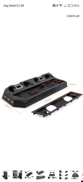 Base de ventilación PS4