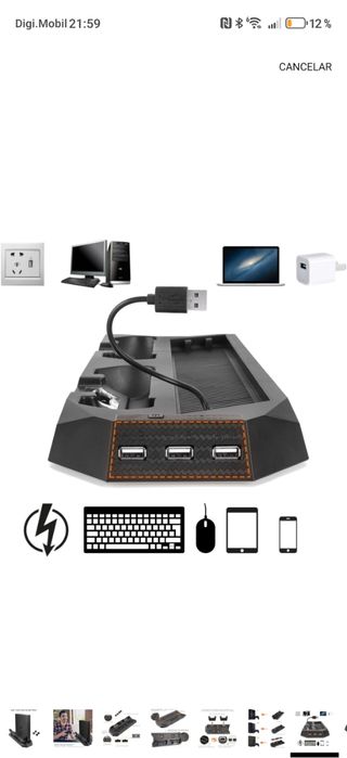 Base de ventilación PS4