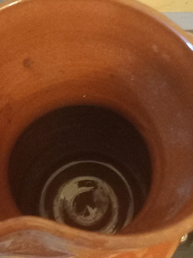 Vaso in terracotta smaltata