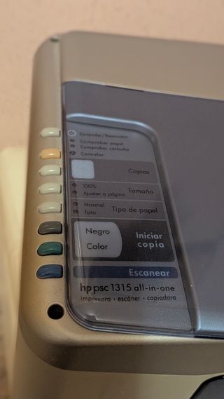 Impresora HP psc 1315 all in one
