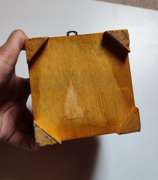 Dos cajas de madera con espejo ideal joyero