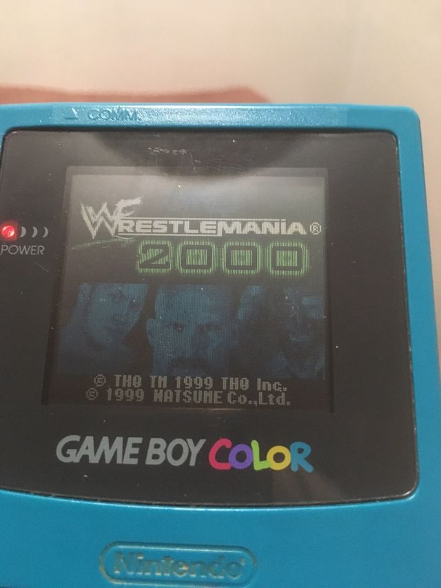 WRESTLEMANIA 2000 juego Game Boy