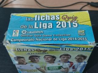 Cromos de las fichas de a liga 2015, completa