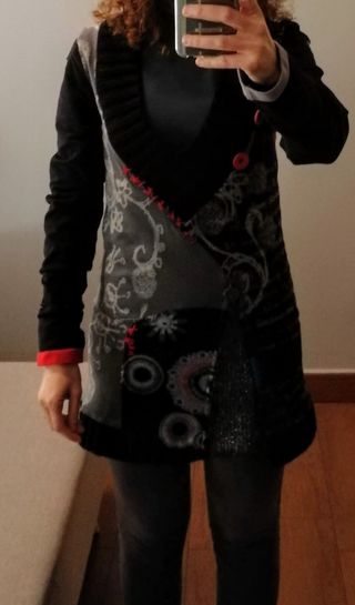 Vestido DESIGUAL Lana NUEVO 