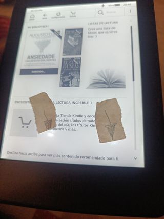 Oferta Flash Kindle Paperwhite 7gen luz