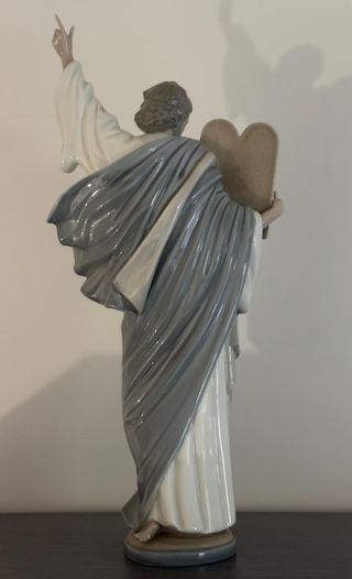 FIGURA PORCELANA LLADRÓ MOISÉS