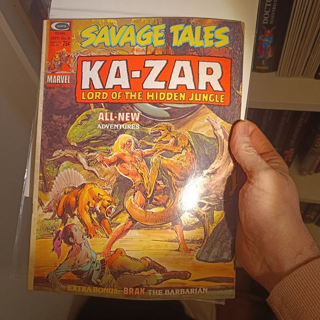 SAVAGE TALES KA-ZAR KAZAR #6 NEAL ADAMS USA INGLÉS